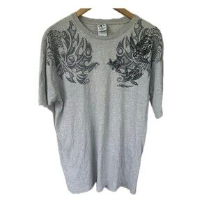 Shaka Surfwear Hawaii NWOT Hawaiian Tribal Honu Print 100% Cotton T-Shirt L